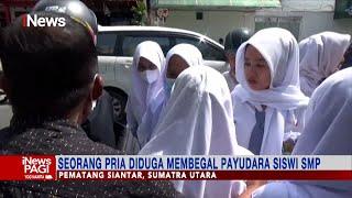 Seorang Pria yang Diduga Membegal Payudara Siswi SMP Diamuk Warga #iNewsPagi 08/12