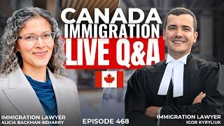 Canada Immigration LIVE Q&A with Alicia and Igor