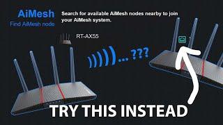 Asus Aimesh setup cannot find or add node? Try this instead if it's not connecting