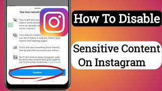 How to Disable Sensitive Content on Instagram | How To Block 18+ Content on Instagram