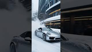 Precision never sleeps—even in a snowstorm. ️Drifting through winter like it’s a racetrack.