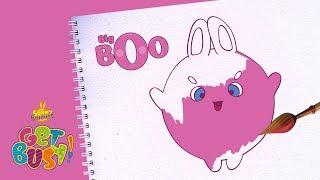 SUNNY BUNNIES | Drawing Big Boo | Arts & Crafts | Cartoons for Kids