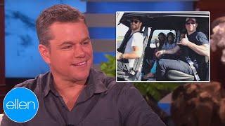 Matt Damon Full Interview: Vacationing with Chris Hemsworth, Suburbicon