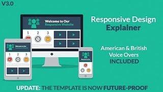 Responsive Design Explainer  Free After Effects Project