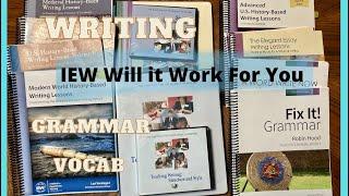 IEW Institute for Excellence in Writing- Will It Work For Your Homeschool Family￼