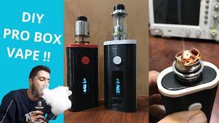 How to make a DIY vape- professional homemade DIY vape - Ecig! vape box mod.. ARDUINO !!