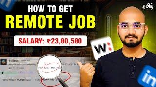 How to Get High Paying Remote Jobs in 2024 (20+ LPA) | in Tamil | Thoufiq M