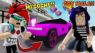 BROMA A MI NOVIO | DECORO su CARRO COLOR ROSA en Brookhaven | Kori Roblox