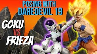 Posing Action Figures With DareDevil 19 | Episode 8 | SH Figuarts AWAKENED WARRIOR SS GOKU VS FRIEZA