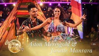 Aston Merrygold and Janette Manrara Salsa to 'Despacito' - Strictly Come Dancing 2017