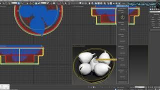 Быстрый перенос объектов с помощью Сopitor 3d max