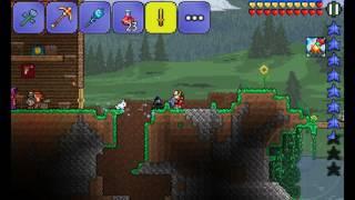 Прохождение игры Terraria на Андроид! Серия 29--- Мы--- маги!