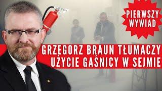 BRAUN: "ŻAŁUJĘ, ŻE NIE TRAFIŁEM NA GAŚNICĘ PIANOWĄ"