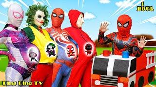 SUPERHERO's Story || Rescue KID SPIDER MAN from BAD GUYS - JOKER PREGNANT ??? ( Funny, Action )