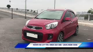 Kia Morning S 2018, số tự động, màu đỏ, full option