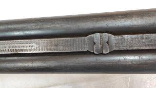 Rare British-Indian 12 Bore Shotgun | LONDON & CALCUTTA | Vintage Hammer Gun with Leaf Sights