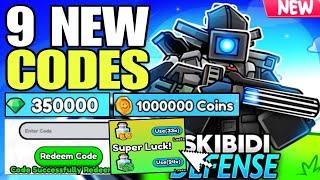 *NEW CODES* SKIBIDI TOWER DEFENSE CODES 2024 | SKIBIDI TOWER DEFENSE CODE | SKIBIDI TOWER DEFENSE