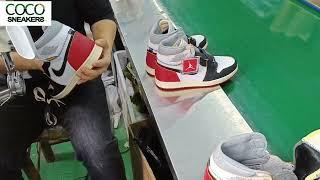 GD Updated Jordan 1 Union Los Angeles Black Toe