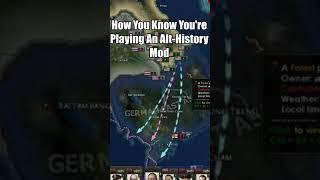 How To Know If You're Playing An Alt-History Mod In HOI4 #shorts