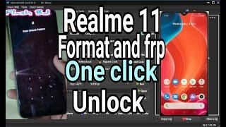 Realme c11 c12 Realme7 one click unlock passward pin frp      flash bd