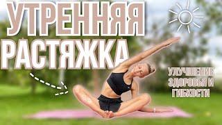 Утренняя растяжка всего тела‍️