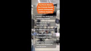 Fun Facts | Orlando Health Jewett Orthopedic Institute