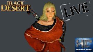 Black Desert - Стрим первого дня ОБТ на f2p