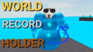 i got four of the STUPIDEST world records | mega noob simulator