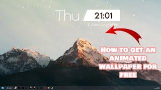 How to get an animated wallpaper for free