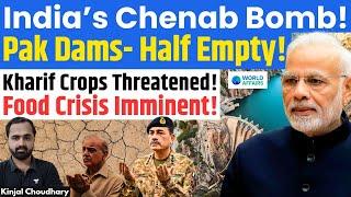 India Chokes Pakistan -  Dams Are Half Empty! Kharif Crops Crisis, Food Scarcity! Sindh, IWT! Kinjal