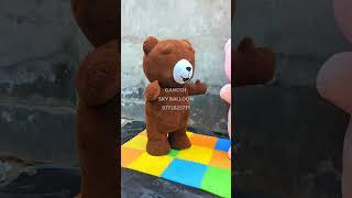 Teddy Bear Fur Mascot 9773825771 #chinnamascot  #walkinginflatable  #cartoondress #teddybear #gsb