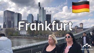 Frankfurt City Center Walk | Frankfurt | Germany  @travelwonder