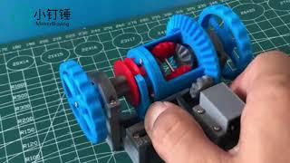 3D18 Car Differential Differential Lock Model Computer Version Makerbuying