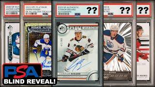 PSA BLIND REVEAL of MY BIGGEST HOCKEY CARD PULLS! - Connor Bedard Future Watch Auto