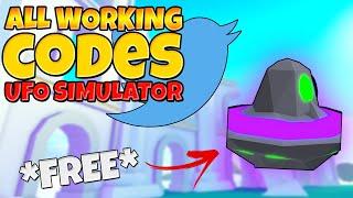 ALL *NEW* WORKING CODES IN UFO SIMULATOR 2021 II ROBLOX