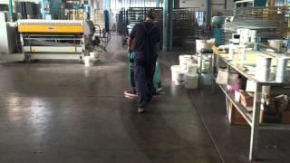 LAVAPAVIMENTI INDUSTRIALE UOMO A TERRA TENOX modello E50