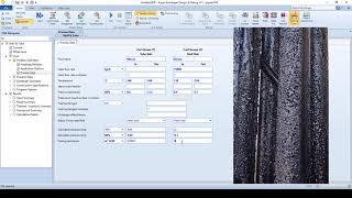 Расчет/Моделирование кожухотрубчатого теплообменника нагрева битума с использованием Aspen EDR