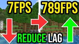 How To Reduce Lag & BOOST FPS In MCPE & Minecraft Bedrock: PS/Xbox/Switch/PC