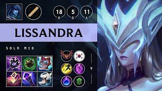 Lissandra Mid vs Sylas: Super CC - KR Grandmaster Patch 14.23