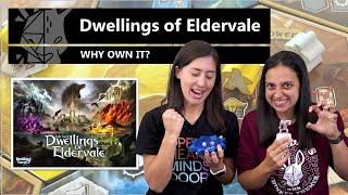 Dwellings of Eldervale ~ A euro in monster's clothing | Board Game Review