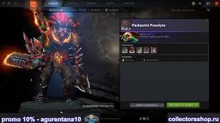 Flashpoint Proselyte set for Huskar DOTA 2 TI10 Collector's Cache