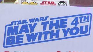 Star Wars Day celebrated as it's May 4