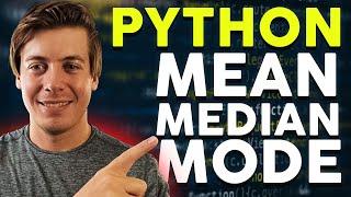 5 Ways to Find the Mean, Median, and Mode in Python