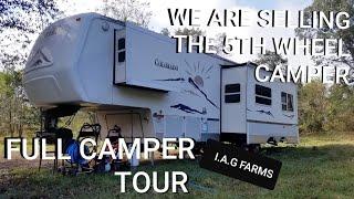 Full Camper Tour | DUTCHMAN COLORADO REAR BUNKHOUSE 5TH WHEEL CAMPER