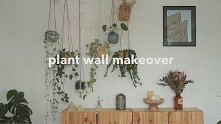 A new way to store plants on the wallI IKEA IVAR I Living room makeover part I