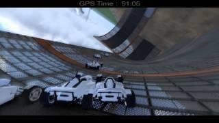 Trackmania2 420 Jasper multiple ghosts on Beware the 64x64