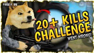 20+ KILLS CHALLENGE WENT WRONG! | JAADU | RITESHOLOGY | GARENA FREEFIRE INDIA