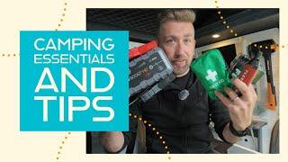 Camping Essentials, accessories and Tips