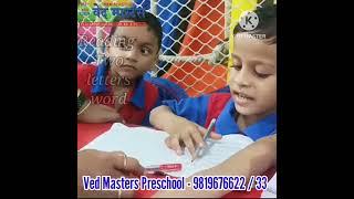 two letters words reading at ved Masters Preschool, phonic reading,