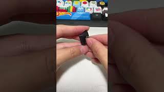Make Minecraft Creeper on the keycaps using clay #shorts #diy #art #tiktok #trending #customkeys